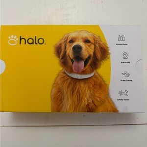 Halo Yellow Dog Collar with GPS and Training Features